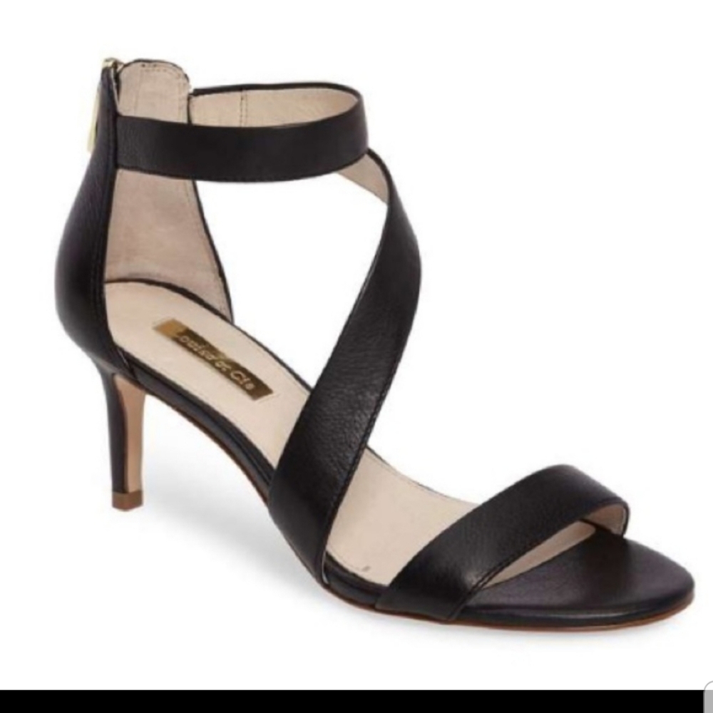 Louise et Cie Black Leather Sandal